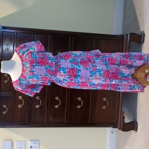 Vineyard Vines Kentucky Derby dress, size 14.